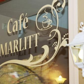 Cafe Marlitt Apartamento Arnstadt Exterior foto