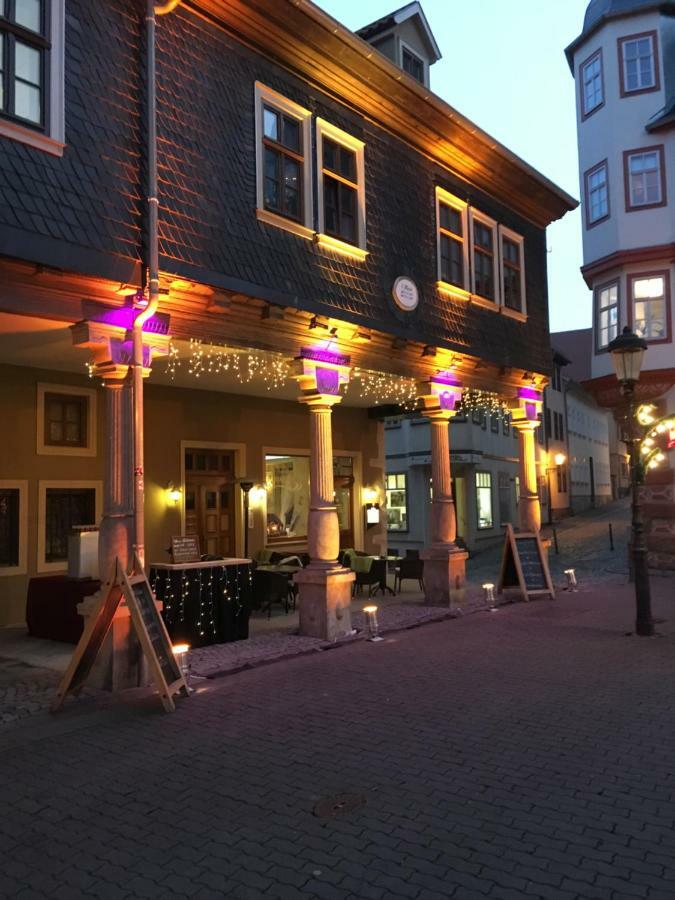 Cafe Marlitt Apartamento Arnstadt Exterior foto